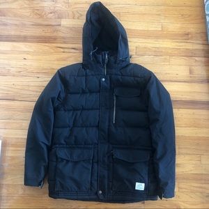 Men’s O’Neill Black Hybrid Snowboard Jacket- Large